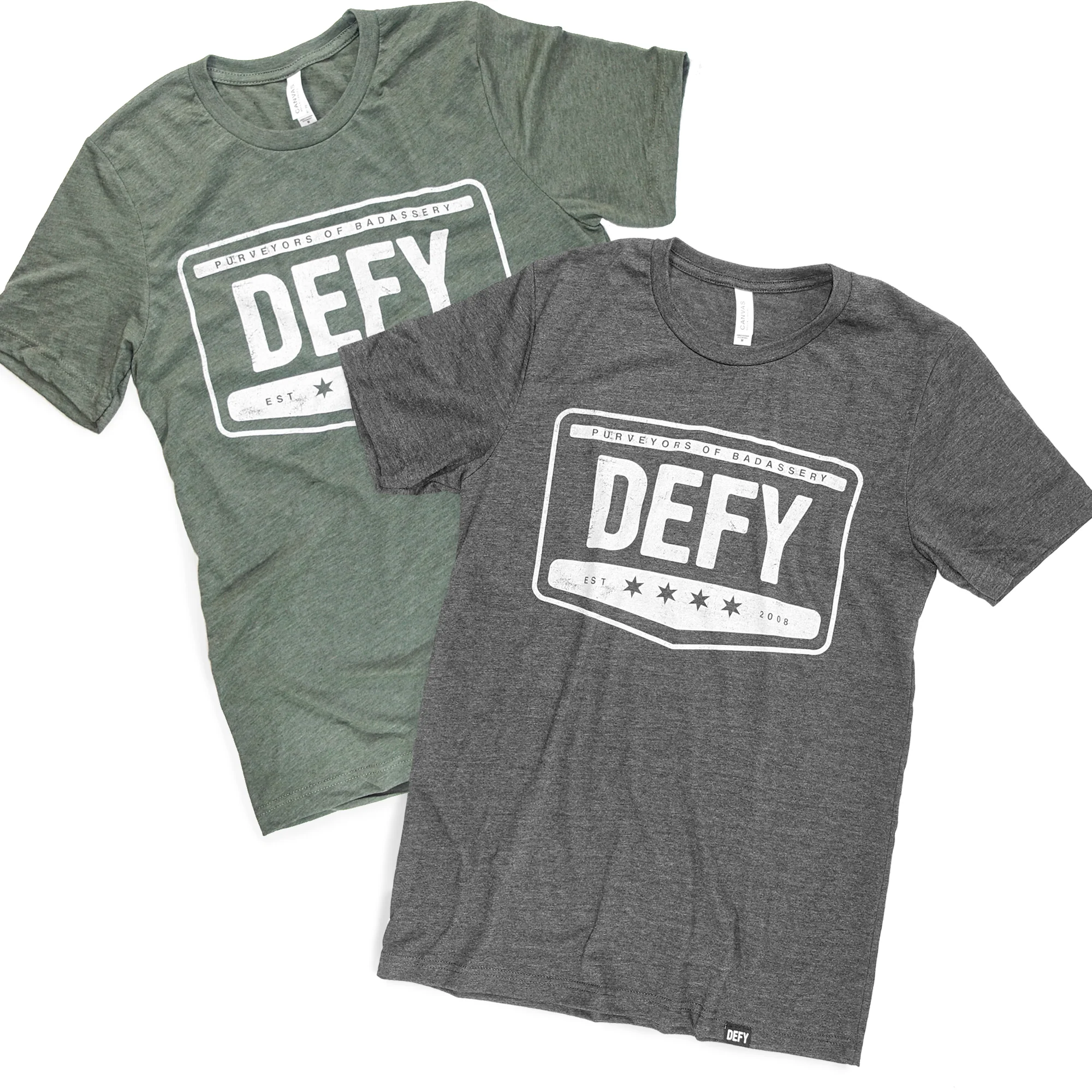 Badassery Tee / Dark Grey Heather - Image 2