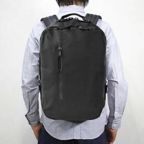 Bucktown Backpack / Black TexWax™ Canvas - Image 9