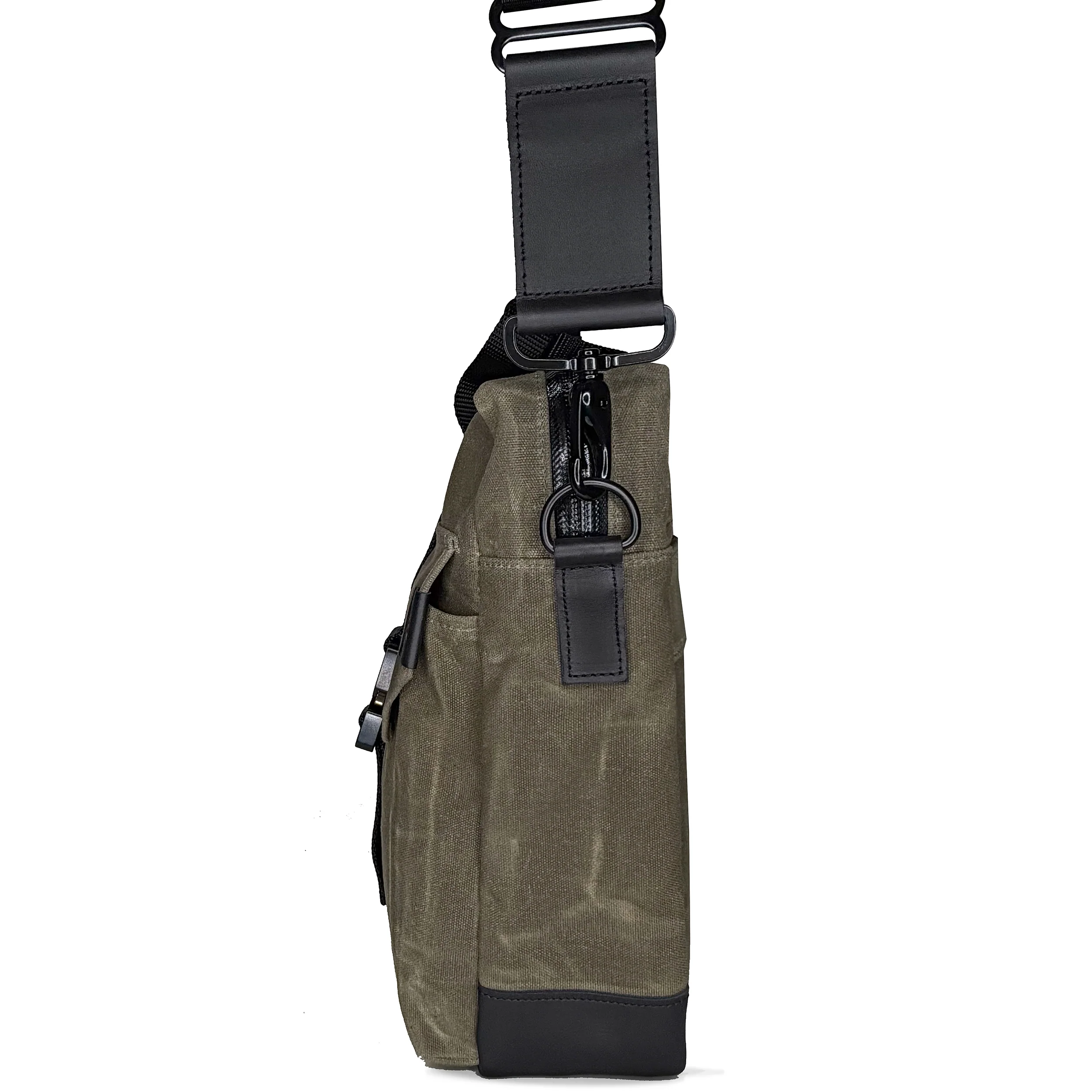 Defender Briefcase Olive Drab TexWax™ x Silver Lining Cordura / Ships in 7-11 Weeks - Image 8