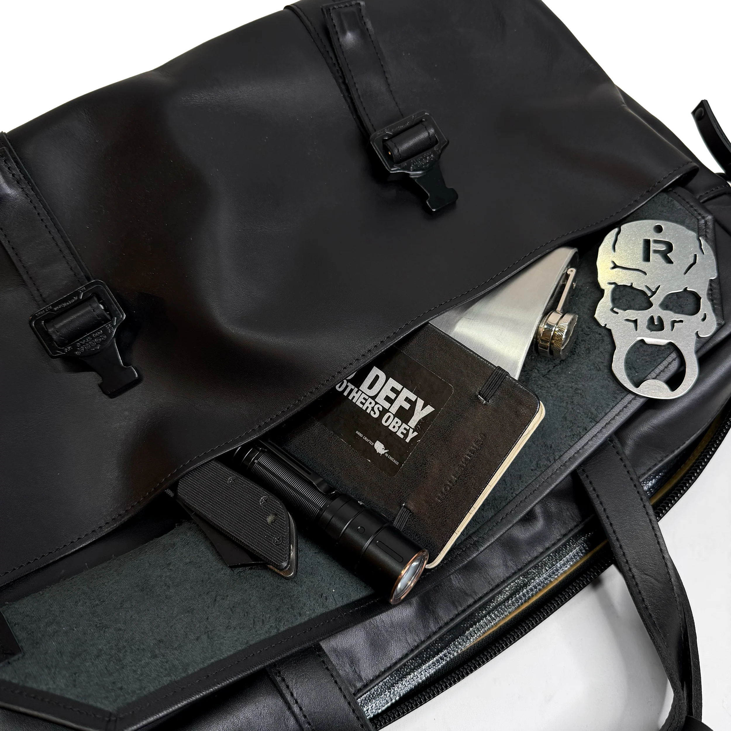 Defender / Horween Essex Rookery Leather Bundle x Coyote X-Pac™ Leather Strap Edition Bundle / Last 1 - Image 8