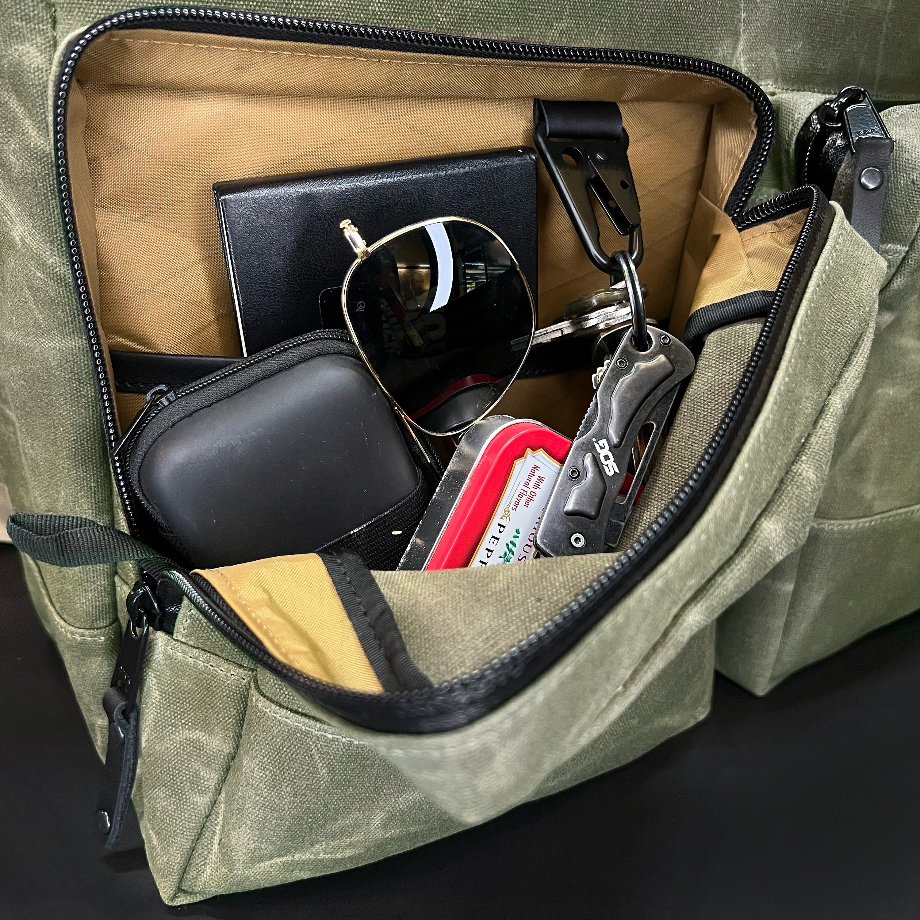Epic 48 Hour Briefcase / Olive Drab TexWax™ x Coyote X-Pac™ Edition / Ships in 6-10 Weeks - Image 3