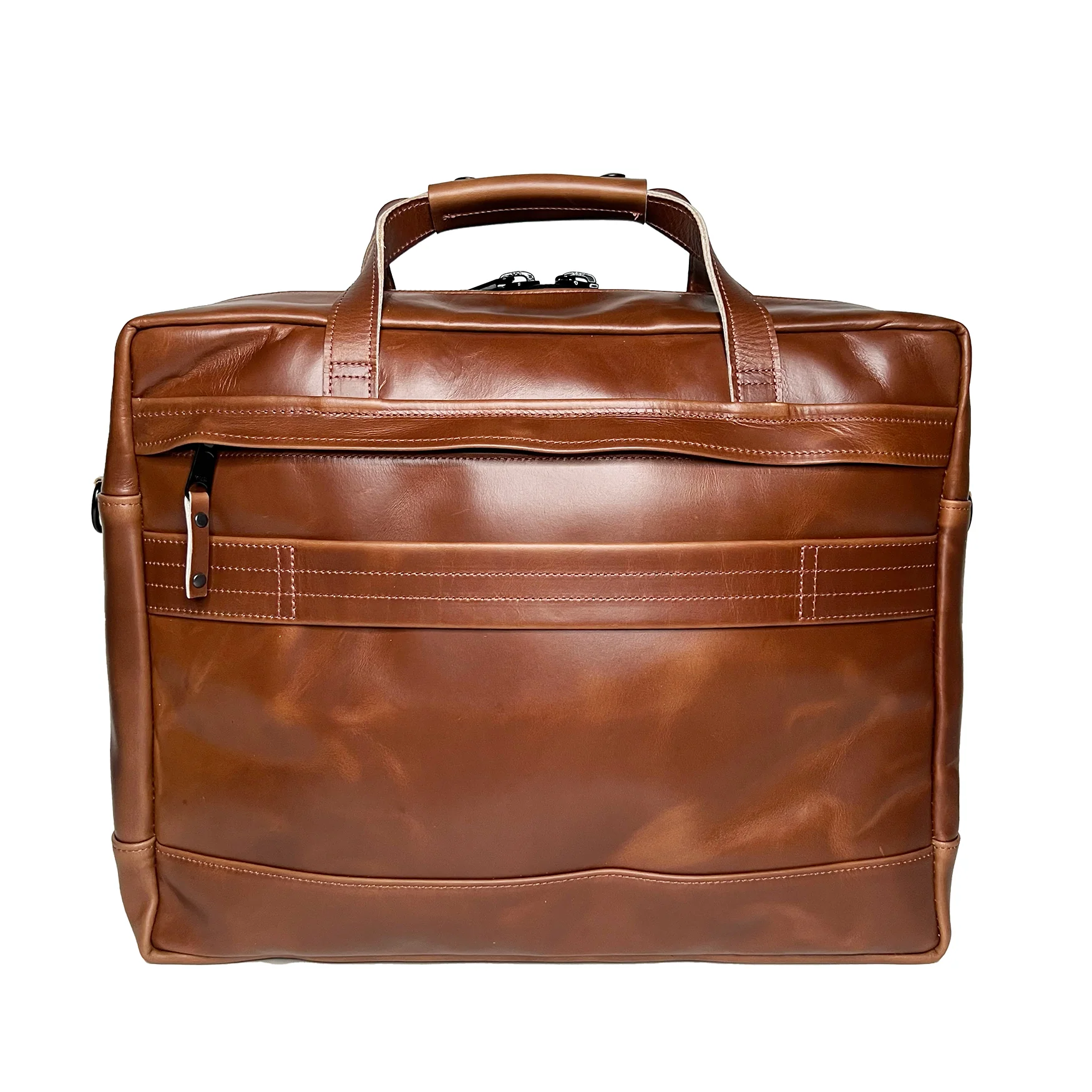 Epic 48 Hour Bundle / Horween Cavalier Whiskey Leather x TexWax™ Autumn Plaid Wax Canvas / Ships in 6-10 Weeks - Image 15