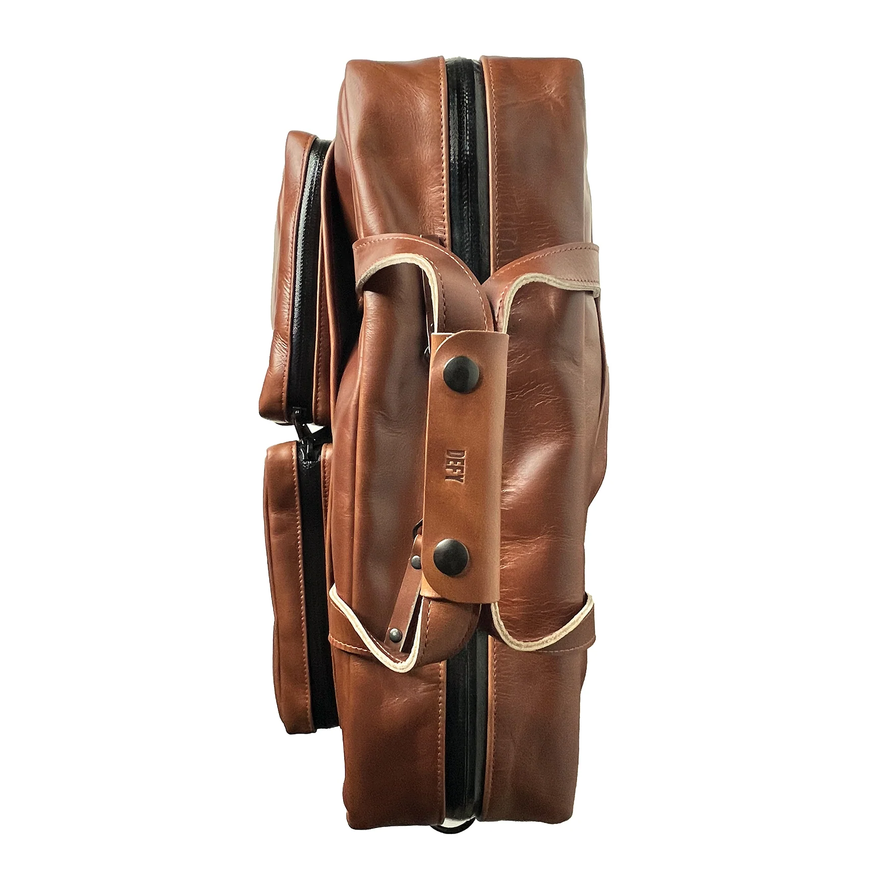 Epic 48 Hour Bundle / Horween Cavalier Whiskey Leather x TexWax™ Autumn Plaid Wax Canvas / Ships in 6-10 Weeks - Image 5