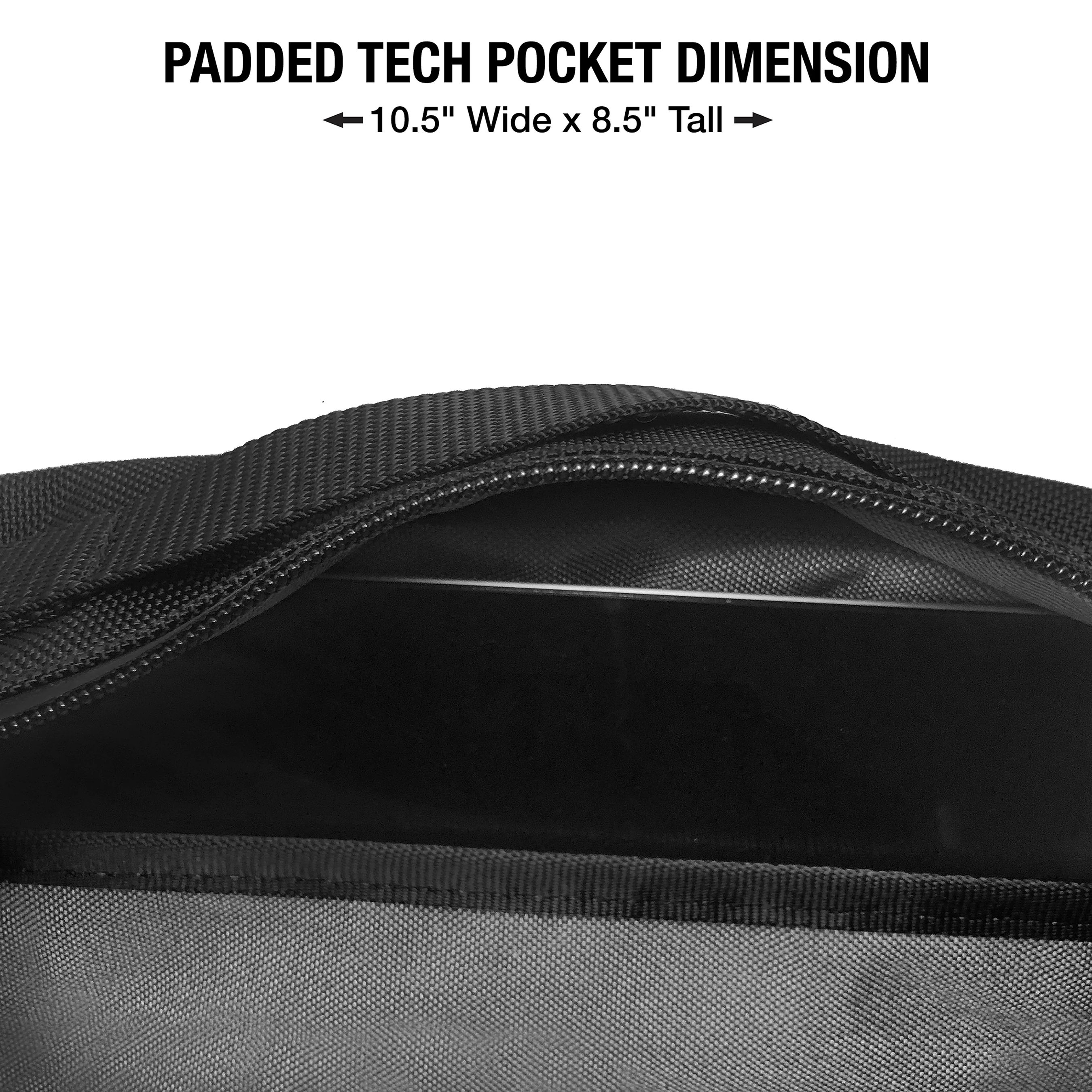 Insidious Jr. Sling / Black TexWax™ Canvas - Image 4