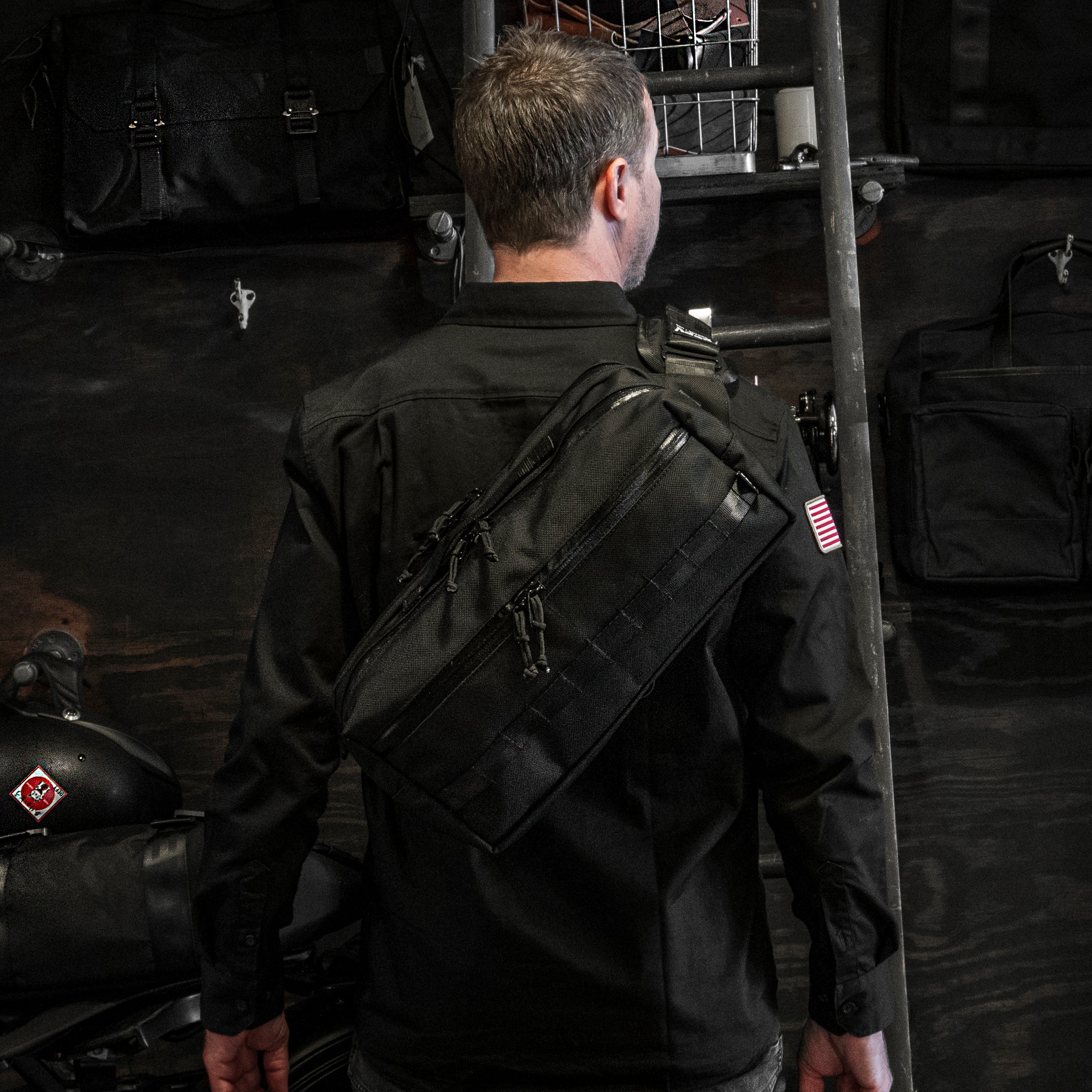 Insidious Sling / Black TexWax™ Canvas - Image 5