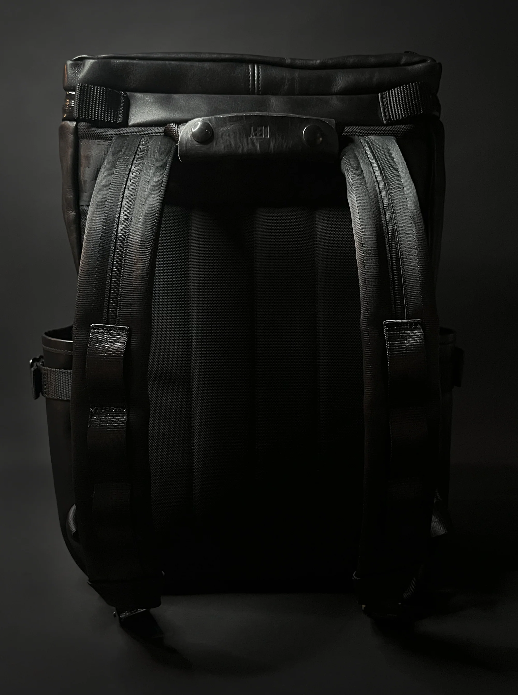 Menace Backpack 2.0 / Full Horween Essex Rookery Leather x TexWax™ Buffalo Plaid Wax Canvas Bundle / Ships in 4-6 Weeks - Image 3