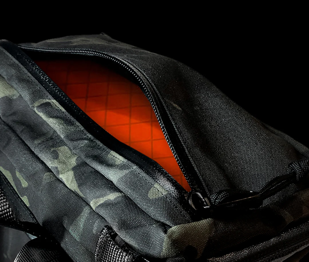 Menace Backpack 2.0 / Rogue Camo CORDURA® x ECOPAK™ EPX 'Fire Edition' / Low Stock - Image 2