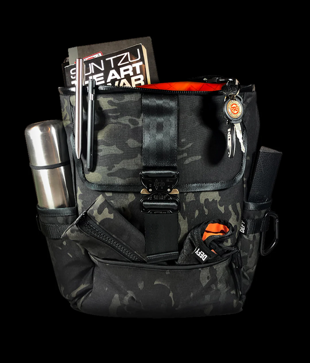 Menace Backpack 2.0 / Rogue Camo CORDURA® x ECOPAK™ EPX 'Fire Edition' / Low Stock - Image 3