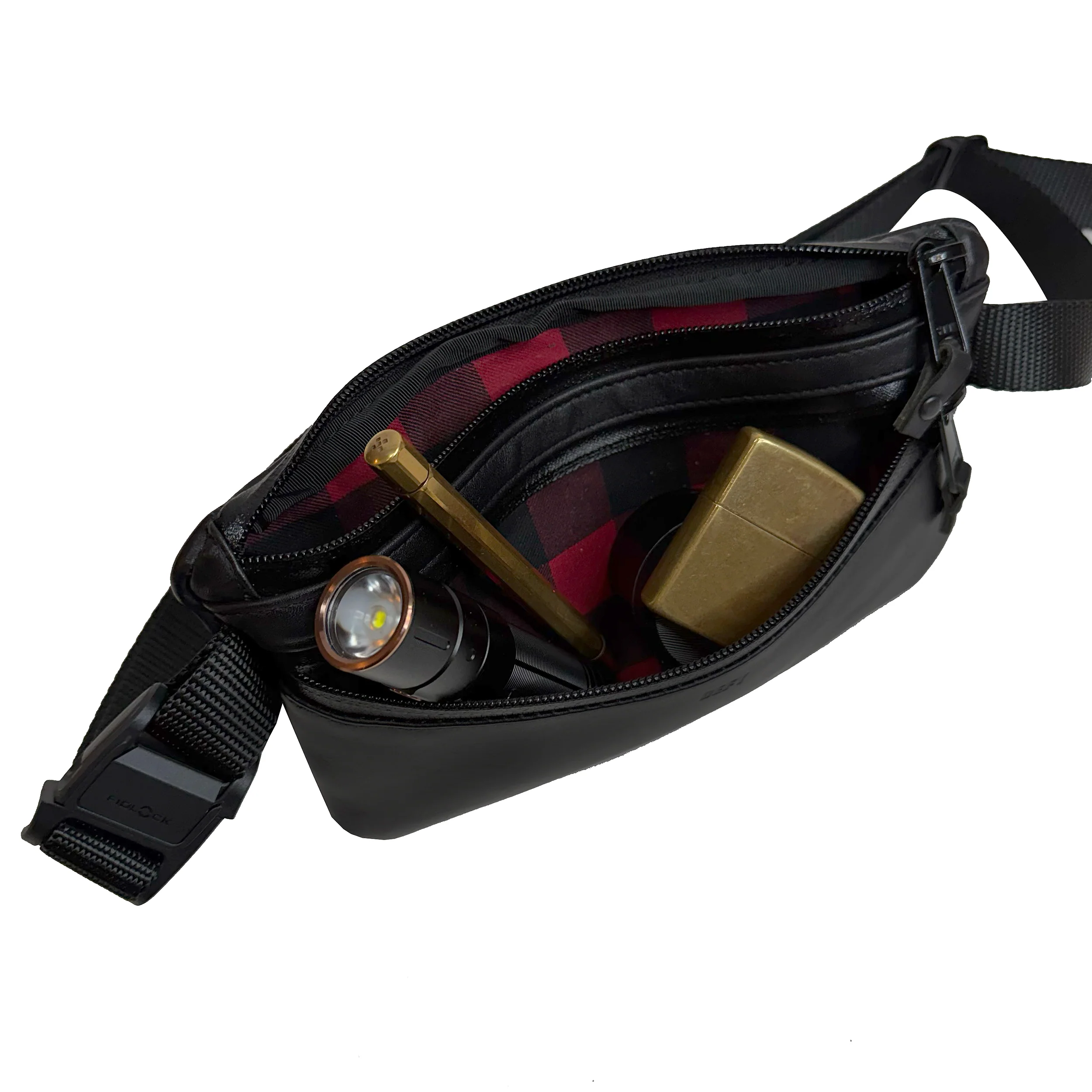 Nefarious Horween Essex Rookery Leather x TexWax™ Buffalo Plaid Wax Canvas - Image 3