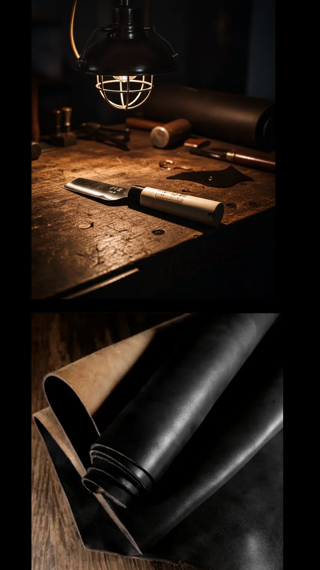 Nefarious Strapless 'Naked' Edition / Horween Essex Rookery Leather - Image 8