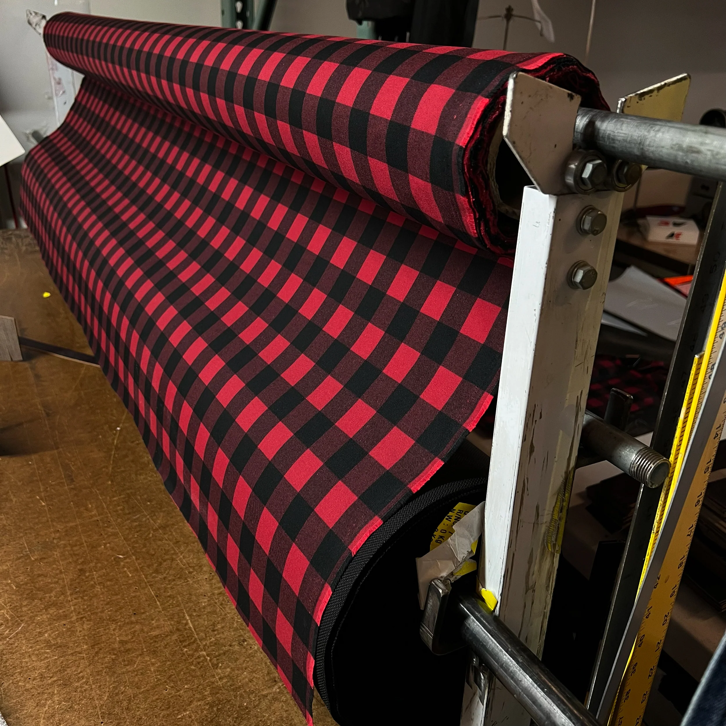 Project Horween Essex Rookery Leather x TexWax™ Buffalo Plaid Wax Canvas 3 Pouch Bundle / Ships in 5-6 Weeks - Image 11