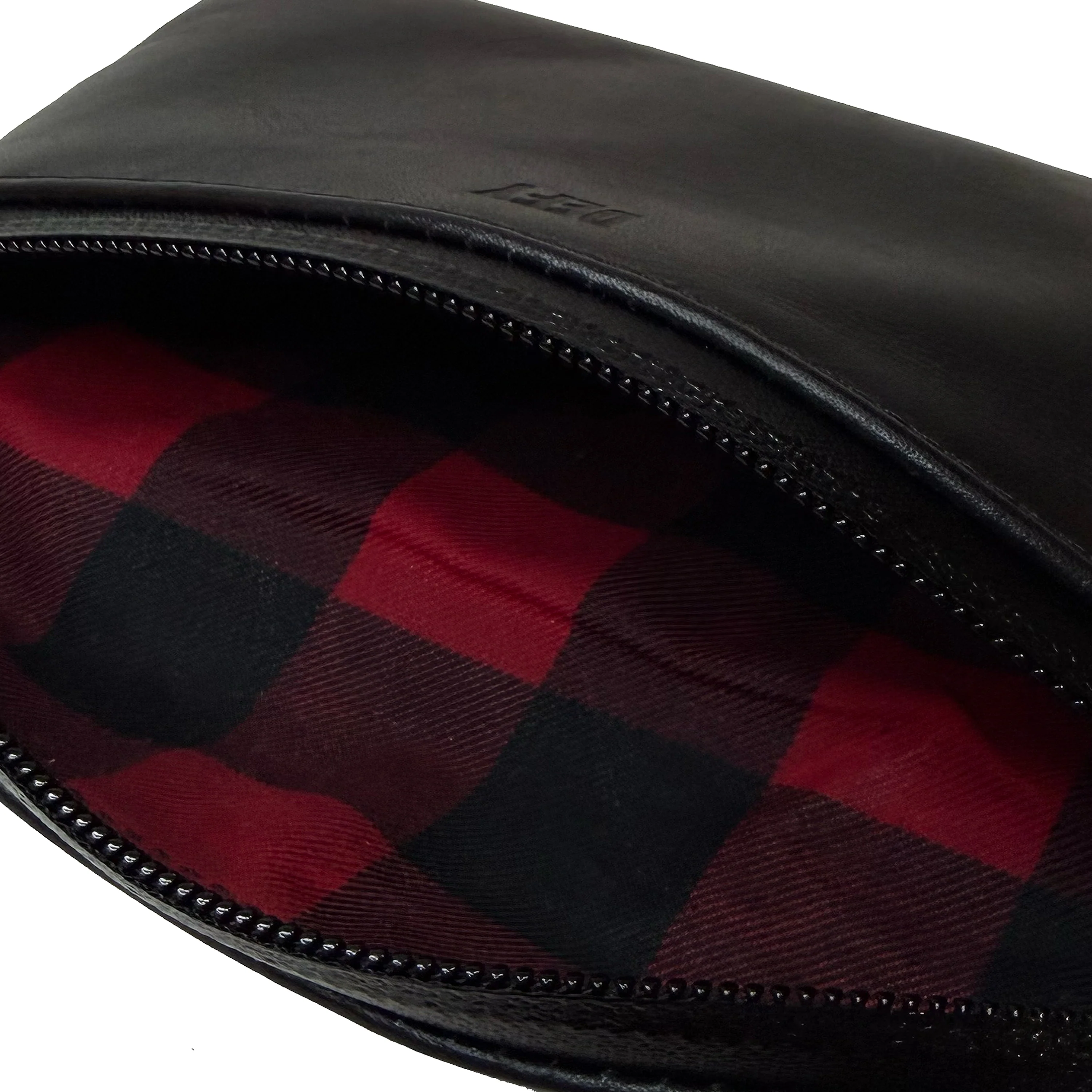 Project Horween Essex Rookery Leather x TexWax™ Buffalo Plaid Wax Canvas 3 Pouch Bundle / Ships in 5-6 Weeks - Image 14