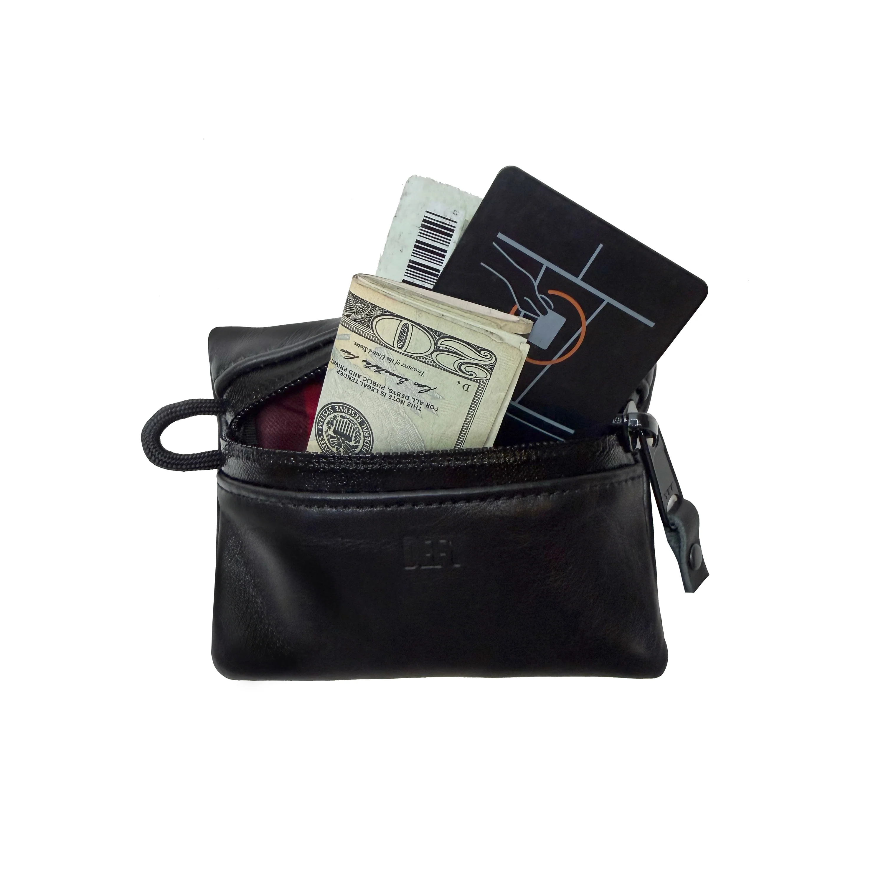 Project Horween Essex Rookery Leather x TexWax™ Buffalo Plaid Wax Canvas 3 Pouch Bundle / Ships in 5-6 Weeks - Image 8
