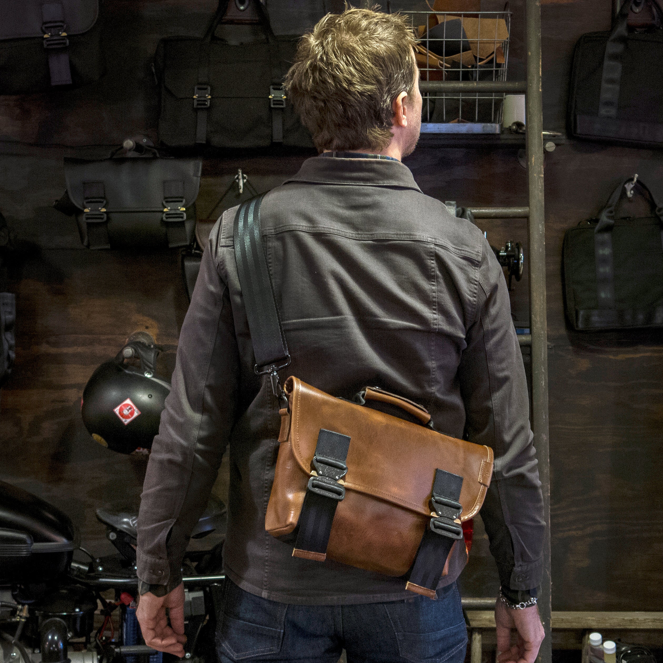 Recon Mini Horween Cavalier Whiskey Leather / Ships in 2-4 Weeks - Image 5