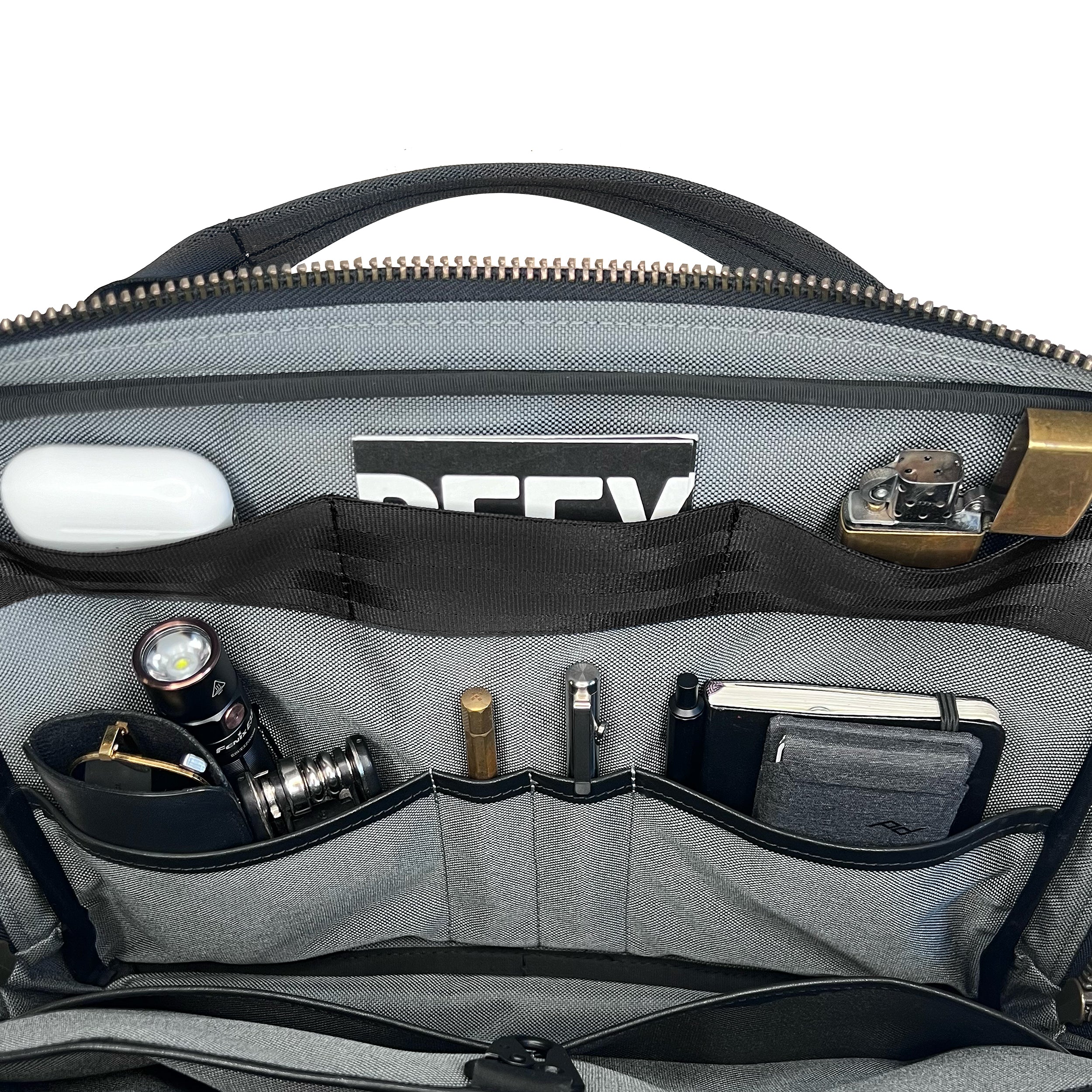 Slim Briefcase / Horween Austin Calf Leather x Silver Lining Edition / Ships in 2-3 Weeks - Image 2