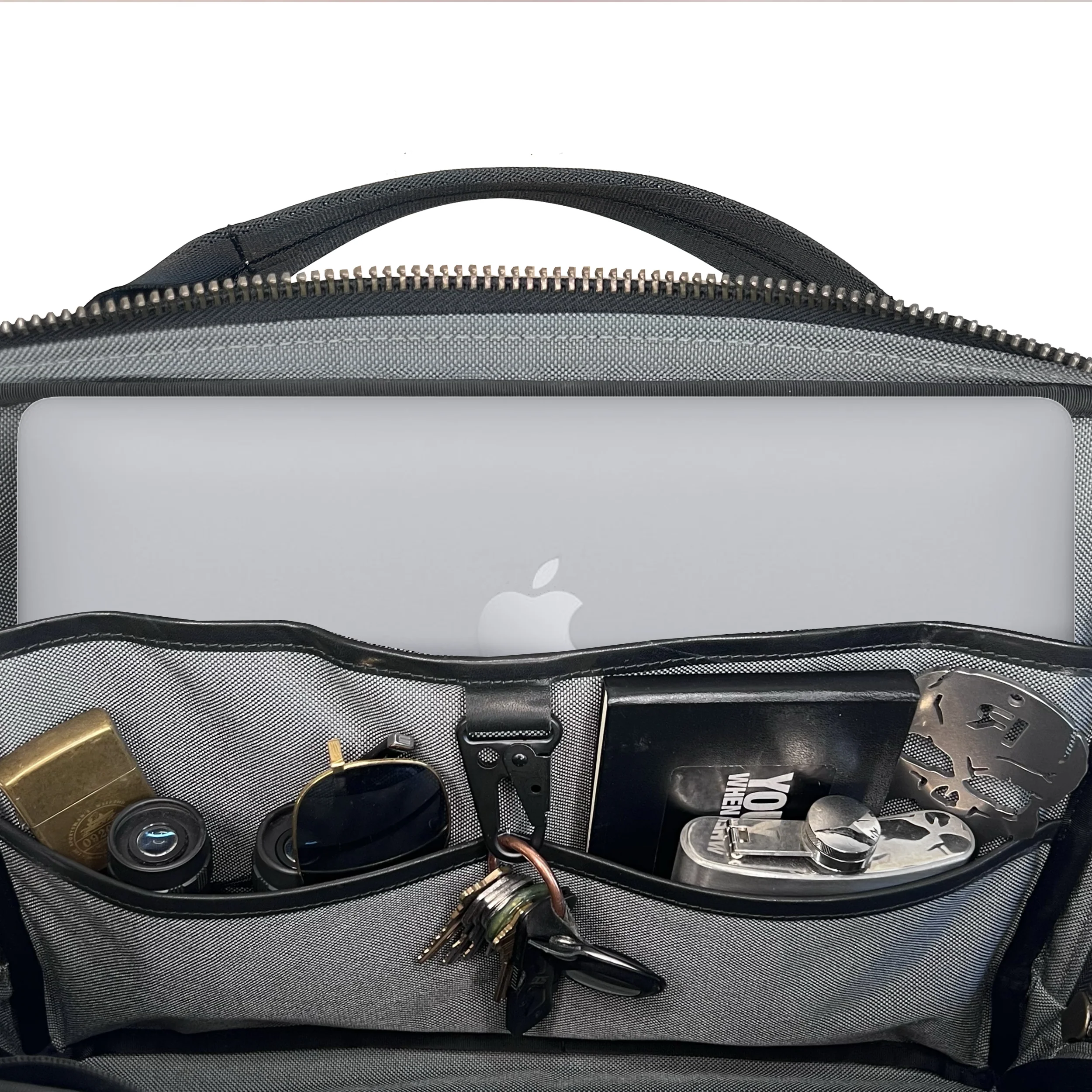 Slim Briefcase / Horween Austin Calf Leather x Silver Lining Edition / Ships in 2-3 Weeks - Image 3