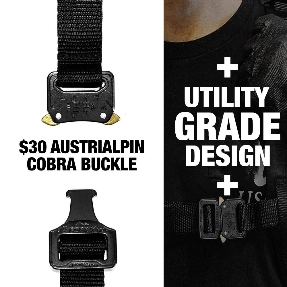 Backpack Sternum Strap 2.0 / AustriAlpin™ COBRA® Buckle / Ships in 2-3 Weeks - Image 6