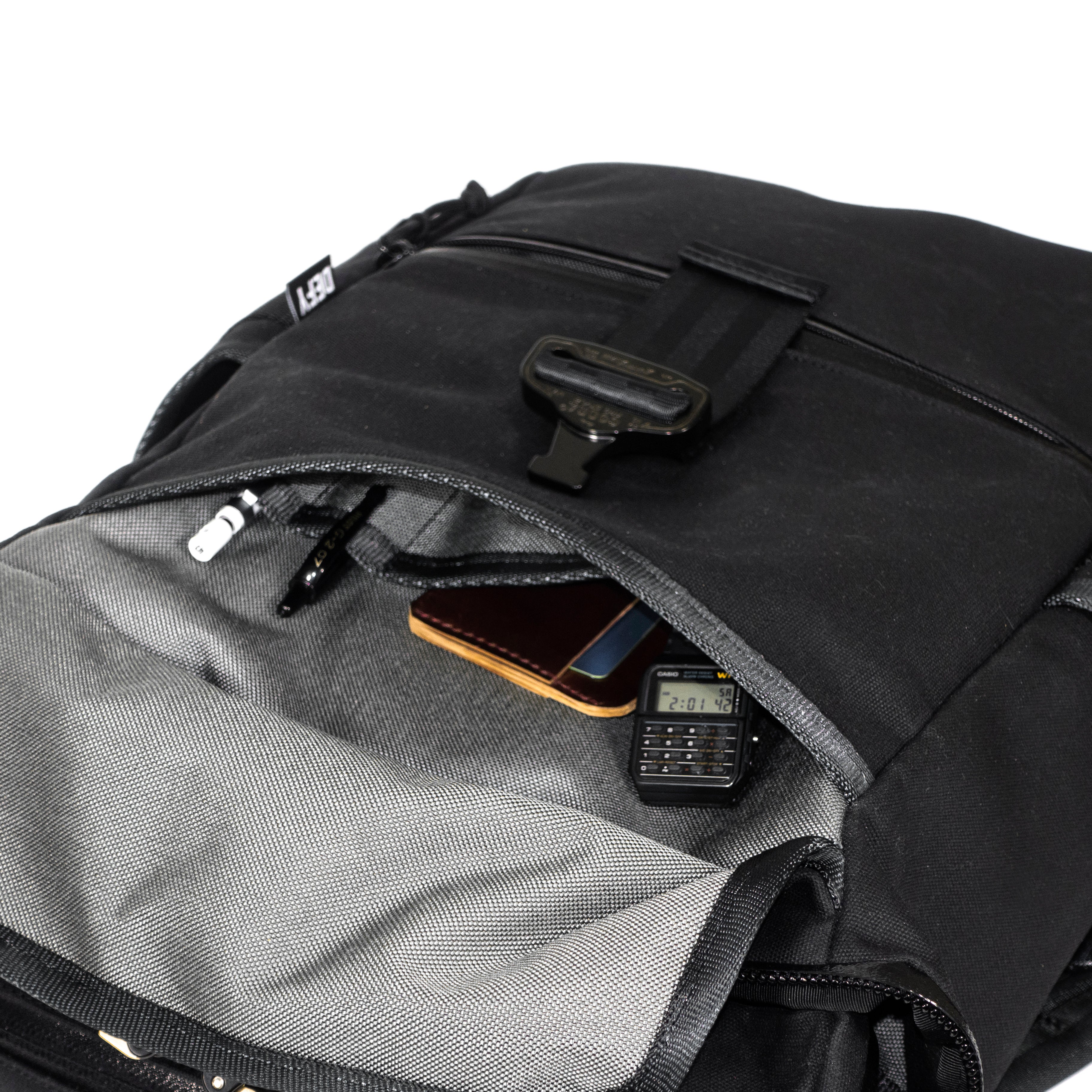 Menace Backpack 2.0 / Black TexWax™ Canvas / Low Stock - Image 10