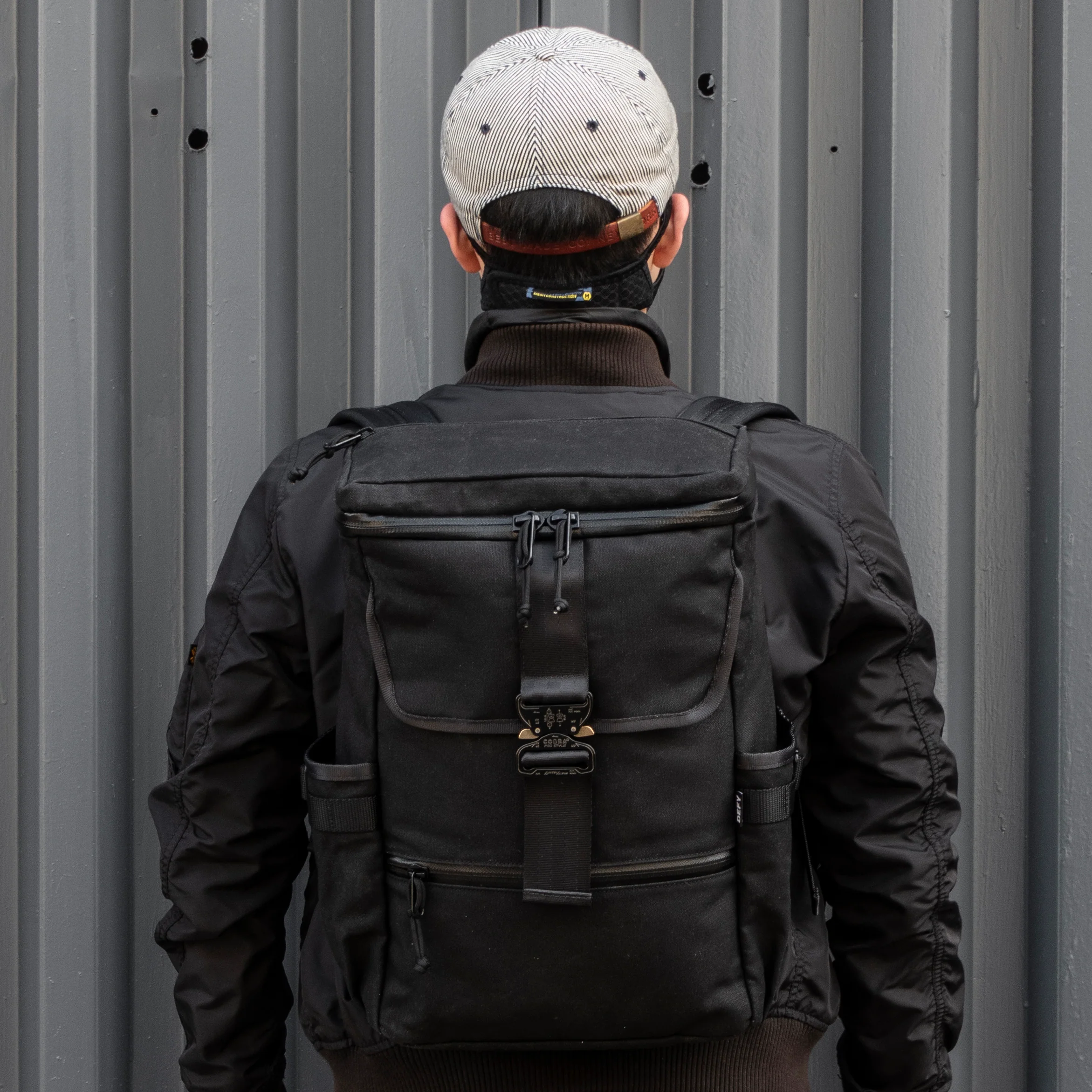 Menace Backpack 2.0 / Black TexWax™ Canvas / Low Stock - Image 11