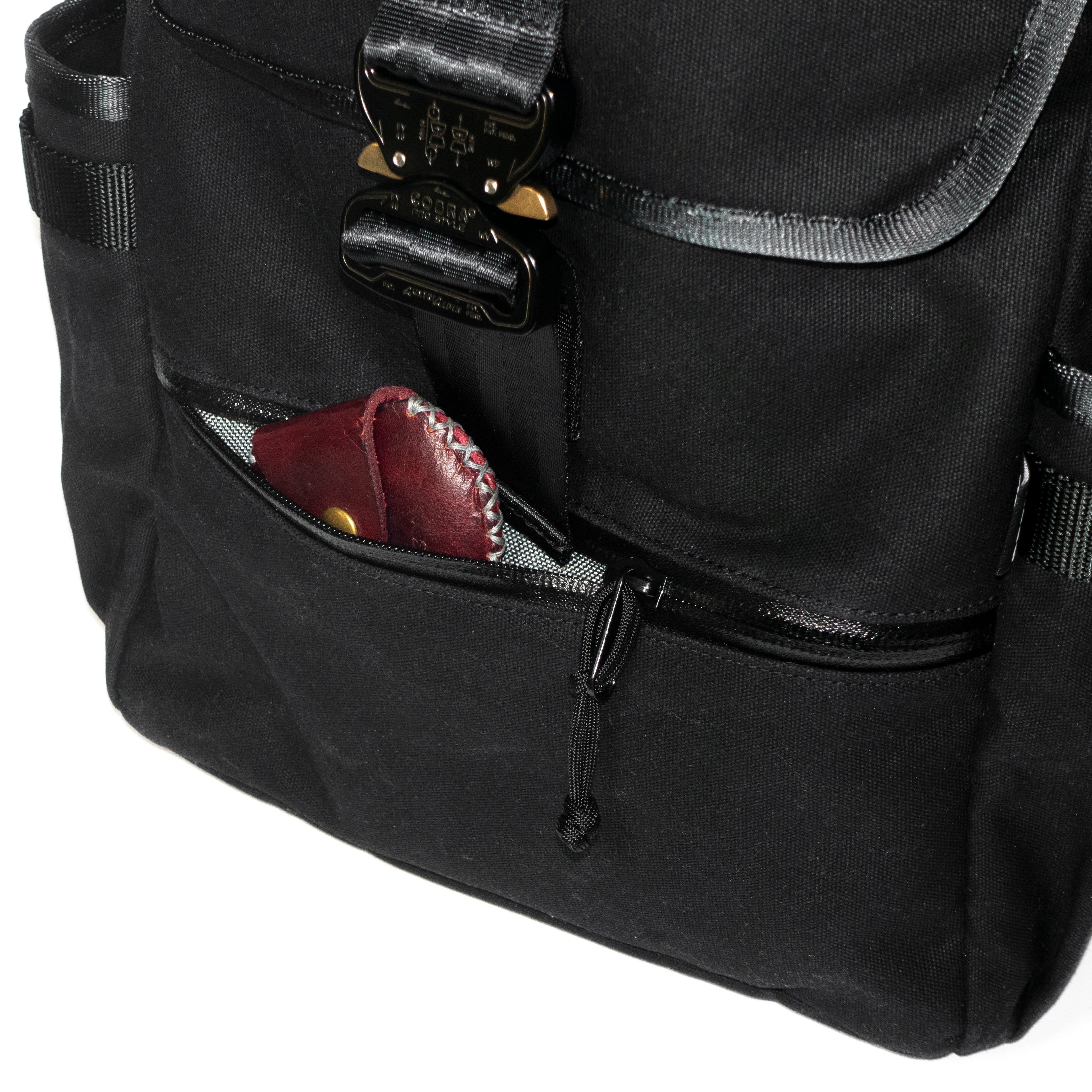 Menace Backpack 2.0 / Black TexWax™ Canvas / Low Stock - Image 12