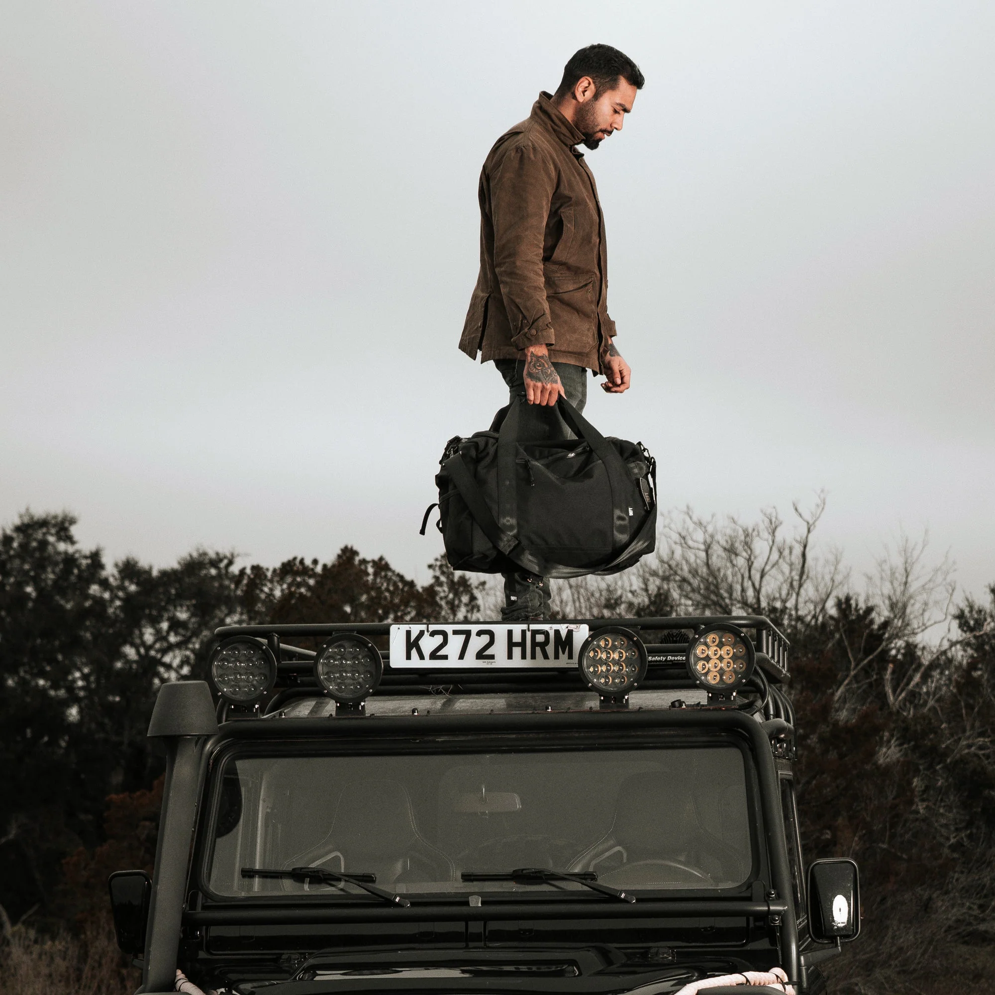 The Rover Backpack 'Fire Edition' Ballistic Nylon x ECOPAK™ EPX Blaze Orange / Ships in 2-3 Weeks - Image 18