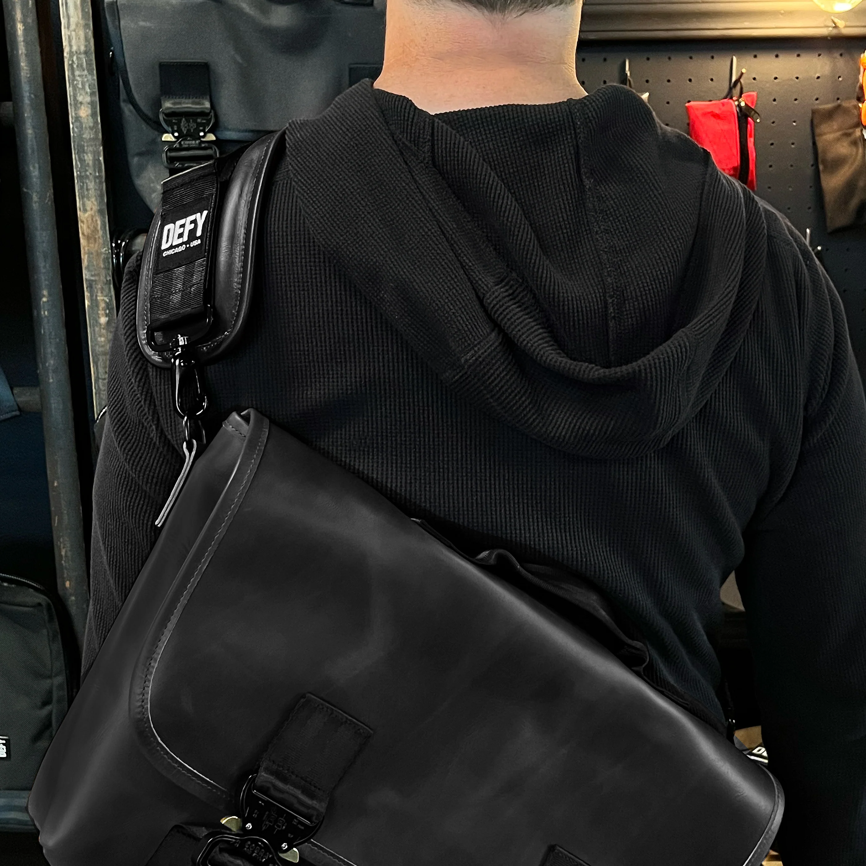 The Ultimate Crossbody Strap System™ Horween Leather x Closed-Cell Foam Padding x AustriAlpin® COBRA® Buckle - Image 20