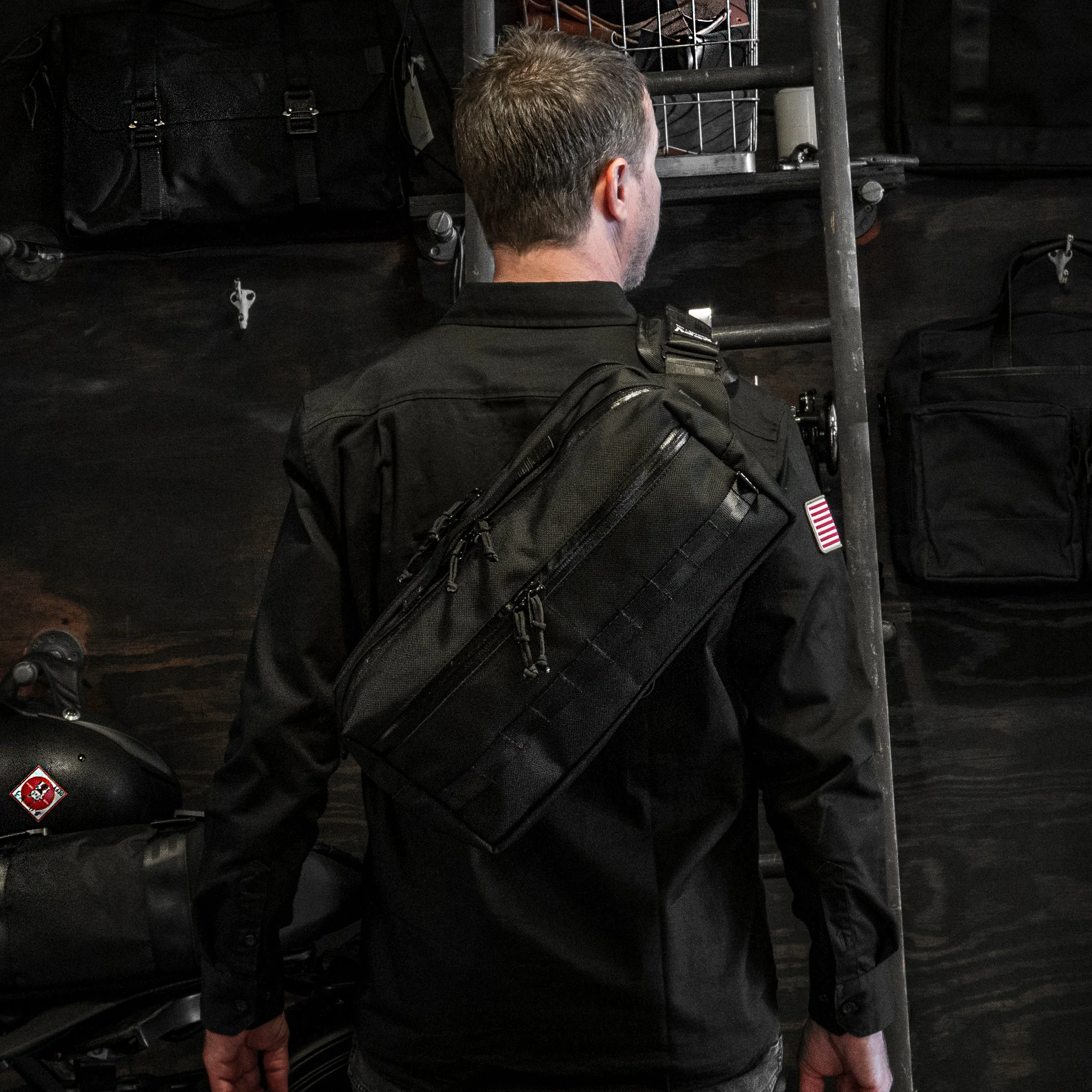 The Ultimate Crossbody Strap Black Dyneema® x Closed-Cell Foam Padding x AustriAlpin® Cobra Buckle / Ships in 4-6 Weeks - Image 16