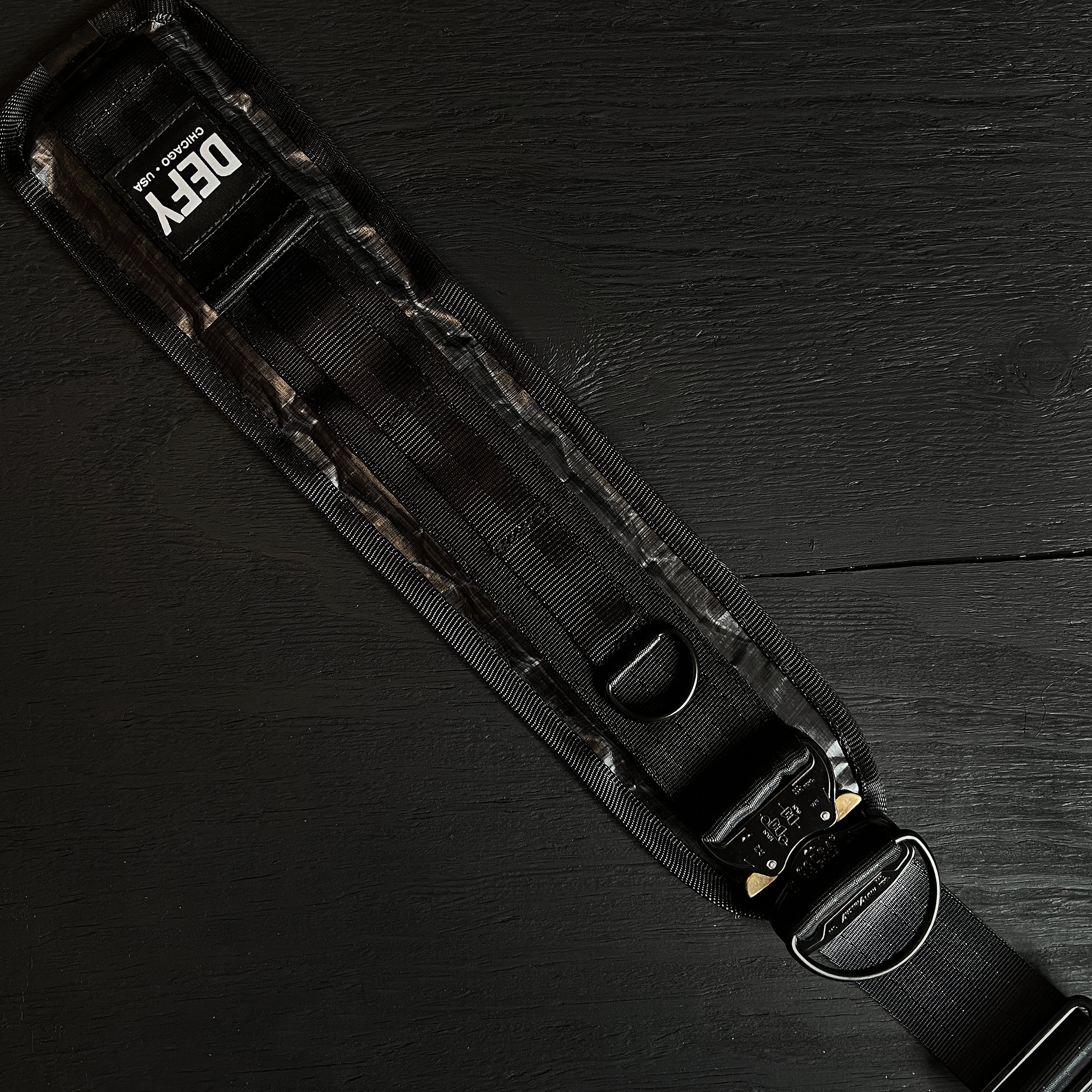The Ultimate Crossbody Strap Black Dyneema® x Closed-Cell Foam Padding x AustriAlpin® Cobra Buckle / Ships in 4-6 Weeks - Image 2
