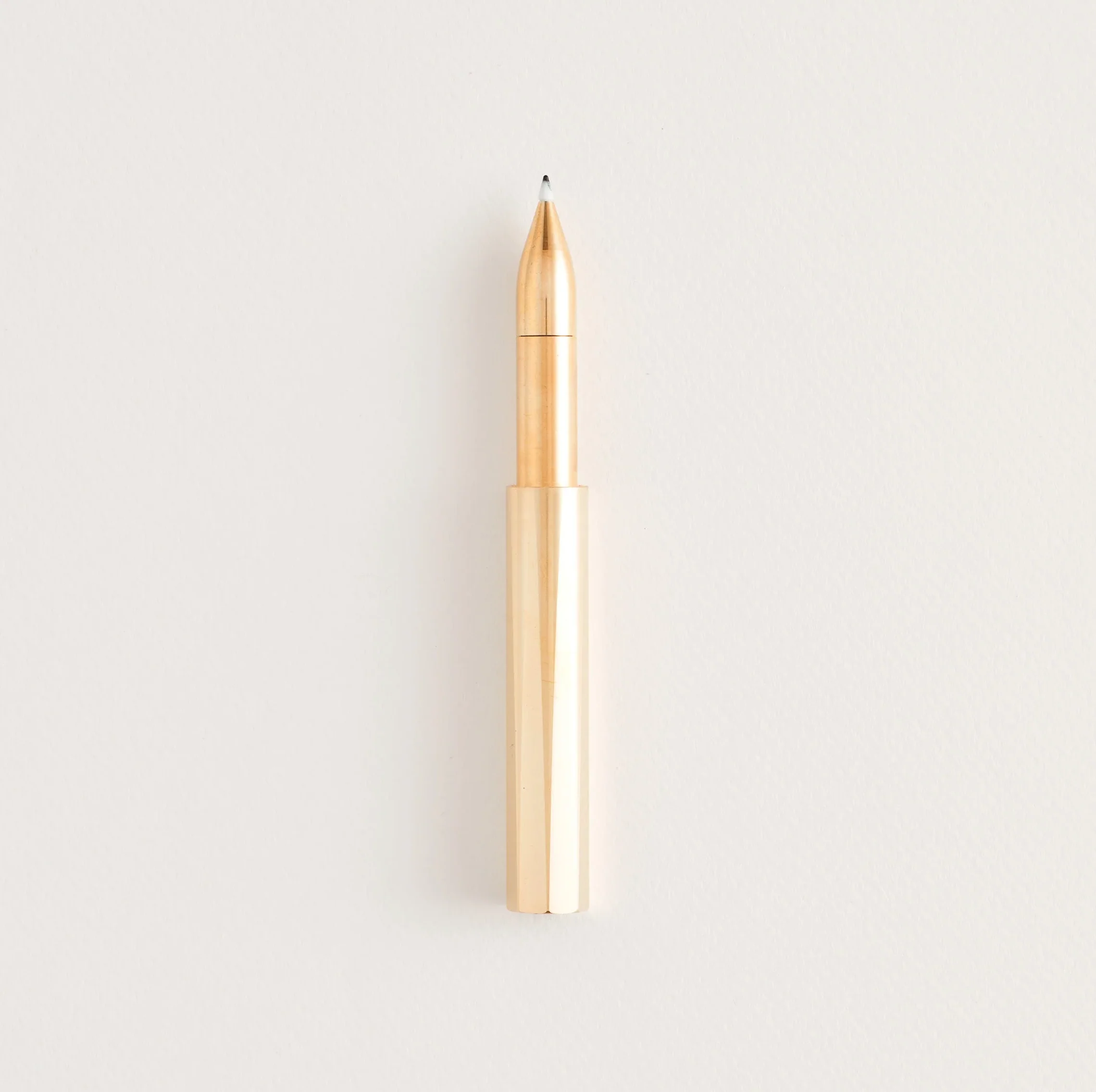 The Wren Brass Pen / Bundle with Tom's Ink / Milled in the UK