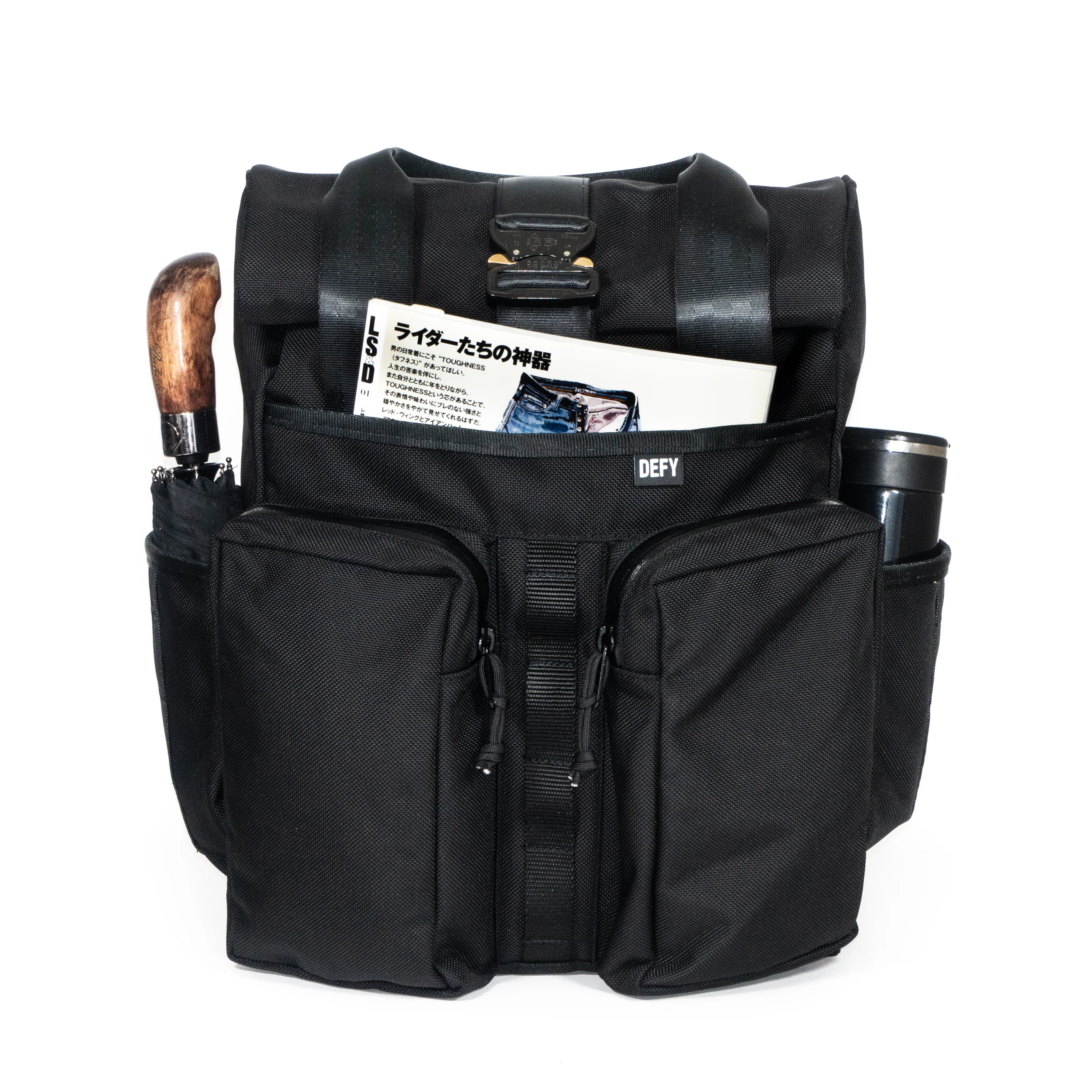 VerBockel 'Day Pack' Roll Top Backpack 2.0 Ballistic Nylon / Last 1 - Image 6