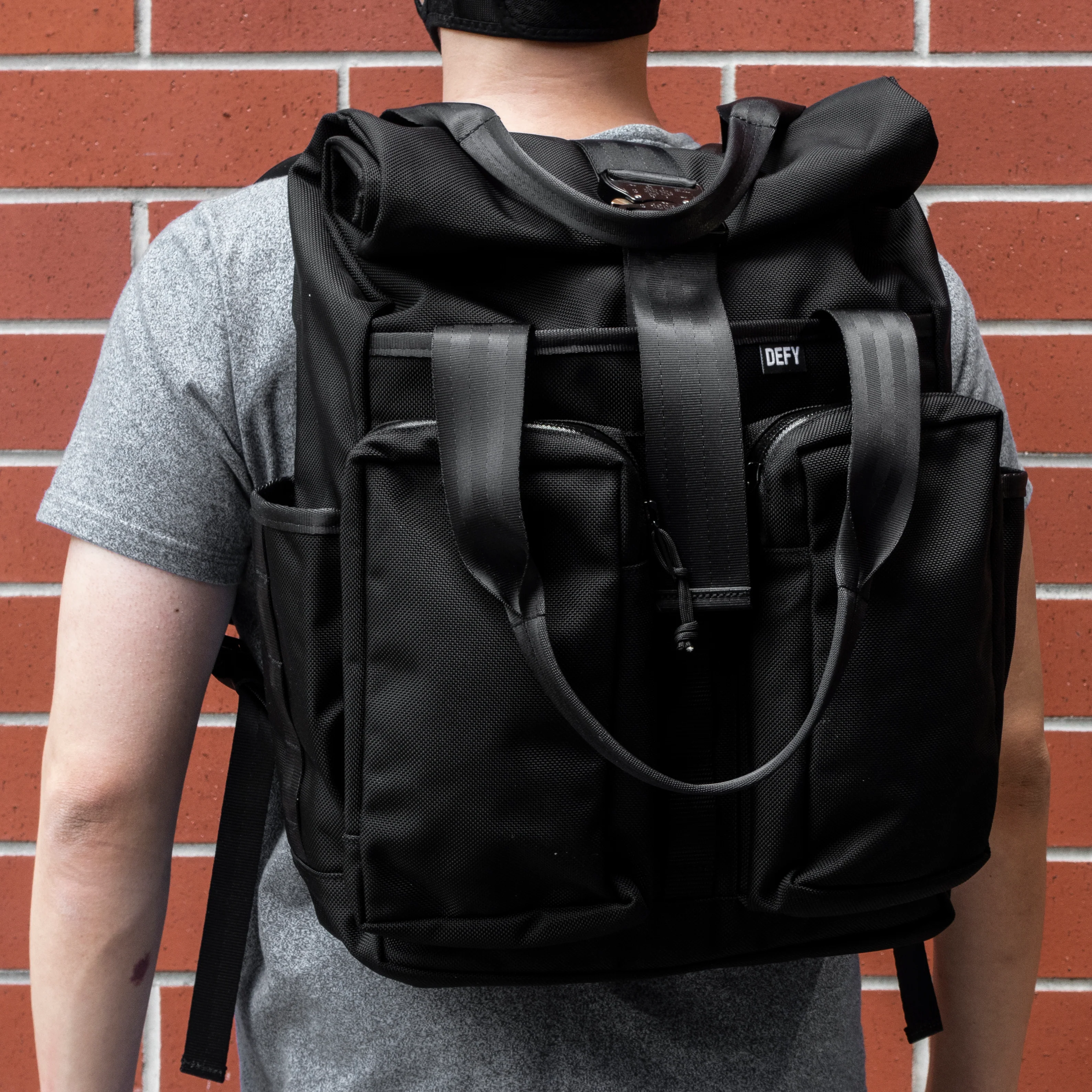 VerBockel 'Day Pack' Roll Top Backpack 2.0 Ballistic Nylon / Last 1 - Image 7